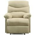thumbnail image 3 of Pemberly Row Upholstered Motion Recliner in Beige Microfiber, 3 of 5