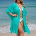 thumbnail image 7 of Women's Swimwear Cover Ups Beach Bikini Swimsuit Kimono Cardigan Cover Up Long Flowy Beachwear, 7 of 7