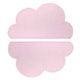 thumbnail image 1 of Kids Placemats, 2 PC Silicone Baby Cloud Tablemats, Non-slip, Heat Resistant, Portable Feeding Plate Tray for Toddlers, Kids, Infant - Gray, 1 of 4