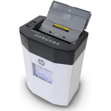 HP Paper Shredder Micro Cut, 80-Sheet Auto Feed, 3.8 G Basket