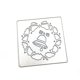 thumbnail image 1 of Troquel de corte con estampado de campana de Navidad, plantilla de perforación con hoja, dibujos animados bonitos, 1 of 5