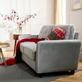 thumbnail image 4 of Ember Interiors Ricardo 2-Seater Loveseat, Gray Velvet, 4 of 13