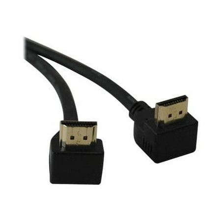 UPC: 0037332146090 | Tripp Lite P568-006-ra2 Right-angle Hdmi Gold Cable 6