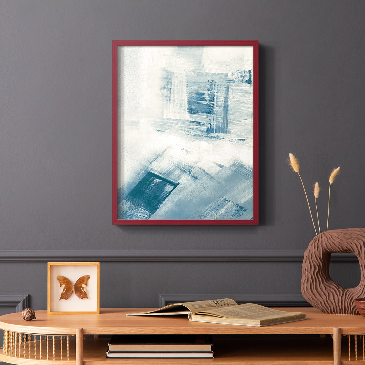 Wind Blown II Framed Print - Solid Wood in Single Picture Frame Solid Wood 2 Framed Print