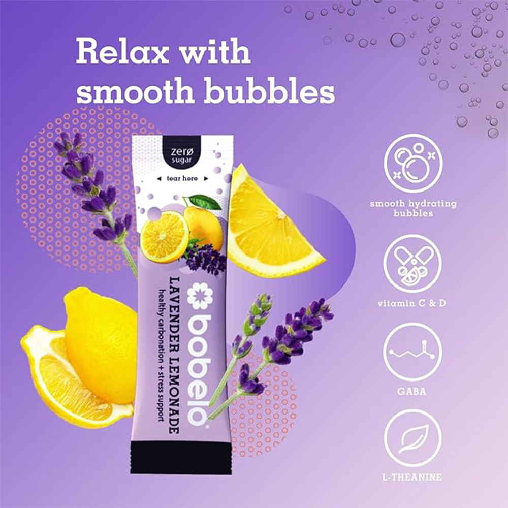 Bobelo 4 Flavor Variety Pack, Powdered Immune & Stress Support Drink Mix, on-The-Go, 0.28 oz, 12 ct