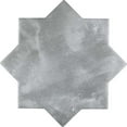thumbnail image 3 of Siena 5.35 in. x 5.35 in. Matte Grey Ceramic Star-Shaped Wall and Floor Tile (5.37 sq. ft./case) (27-pack), 3 of 5