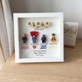 thumbnail image 1 of Superhero Photo Frame Wall Artwork Retro Cartoon Character Family Decoration, 1 of 5