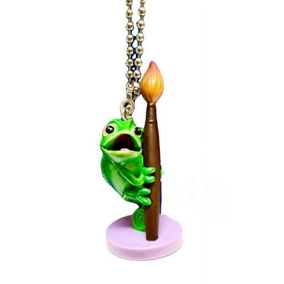 Tangled Pascal PVC Keychain Dangler Ornament Figure Figurine Rapunzel Charm New