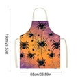 thumbnail image 3 of Halloween Apron Polyester Material Dirt-Resistant Design With Adjustable Tie And Pocket For Kitchen Cooking Baking Protection Measuring 29.53x25.59 Inches, 3 of 6