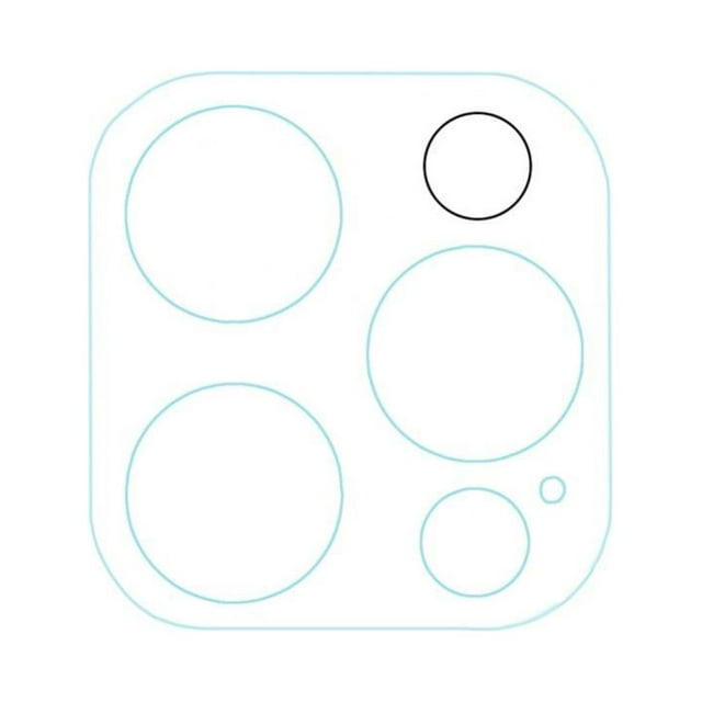 3 Pack Compatible with 13 Pro / 13 ProMax Camera Lens Protector Tempered Glass Case-Friendly Scratch-Resistant Easy Installation