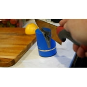 DMT Sharp Adjust Sharpener, Sharpens Six (6) of your favorite knives / Fully Selectable / Hands-free Sharpening / Small & Compact