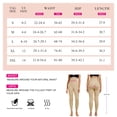 thumbnail image 5 of amagogo Compression Legging Tights for Women Fashion Shapewear for Travel Gym Sports XL Skin Color, 5 of 9