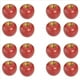 thumbnail image 1 of 16 Manzana Roja Artificial Grande Fruta Decorativa, 1 of 3