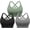 Black/Gray/Green, variant on HBlife Seamless Nursing Sports Bra Support Yoga Maternity Bras Pregnancy Sleep Bralette,Darkpink