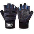 thumbnail image 1 of Guantes de entrenamiento con el dedo completo Afortunado Sencillez con muñequera protección completa de la palma, 1 of 5