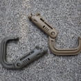 thumbnail image 4 of 2Pcs Tactical Military Carabiner Clip Climbing Molle Bag D-Ring Buckle Keyring, 4 of 11