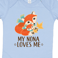 thumbnail image 4 of Inktastic My Nona Loves Me Cute Fox Boys or Girls Baby Bodysuit, 4 of 5
