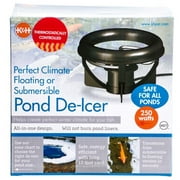 K & H Perfect Climate Delux De-Icer 250 Watts - For Ponds up to 1,000 Gallons Pack of 4