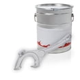 thumbnail image 6 of Bucket Opener Wrench Tool, Gallon Bucket Lid Removal Save Labors Effortless Easy to Use Anti Slip Bucket Lid Opening Tool 14inch, 6 of 8