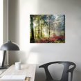 thumbnail image 4 of Shiartex Nature Landscape Sunrise Tree Canvas Wall Art - 20x16 in/16x12 in Wall Decoration for Living Room Forest Picture Artwork Painting Prints of Trees for Bedroom and Home Décor, 4 of 6