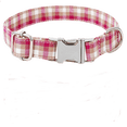 thumbnail image 2 of Dog Collar with Bow, Stylish Cute Plaid Small Dog Collar Soft Comfy Bowtie Dog Collar for Girl Boy Dog, Puppy Collars with Metal Bow Tie Dog Collar for Small Medium Large Dog（XS）, 2 of 3
