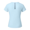 thumbnail image 6 of WERYOUNG Performance Short Sleeve T Shirts For Women Breathable Athletic Workout Tees Stylish Clothes L, 6 of 6