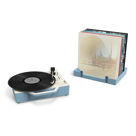 Victrola - Re-Spin Sustainable Bluetooth Suitcase Record Player - Light Blue