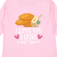 thumbnail image 4 of Inktastic Hanukkah Funny Latke Girls Long Sleeve Toddler T-Shirt, 4 of 5