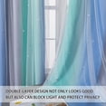 thumbnail image 2 of Cortinas XiDi 132 x 132 cm, 2 paneles para niños, opacas, azul y verde, 2 of 8