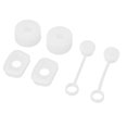 thumbnail image 1 of 6PCS Silicone Spill Proof Stopper For 40oz 30oz, Cup Accessories Include 2 Straw Cover  2 Round Leak Stoppers And 2 Square Spill Stoppers, 1 of 8