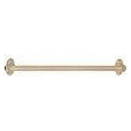 Alno A8022-18 Classic Traditional 18" Wide Single Rod Solid Brass 1" Thick Bathroom Towel