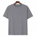 thumbnail image 3 of UNISHE Grey Coastal Vibe T-Shirts for Women Stay Salty Graphic with Palm Tree and Wave Tops, 3 of 6