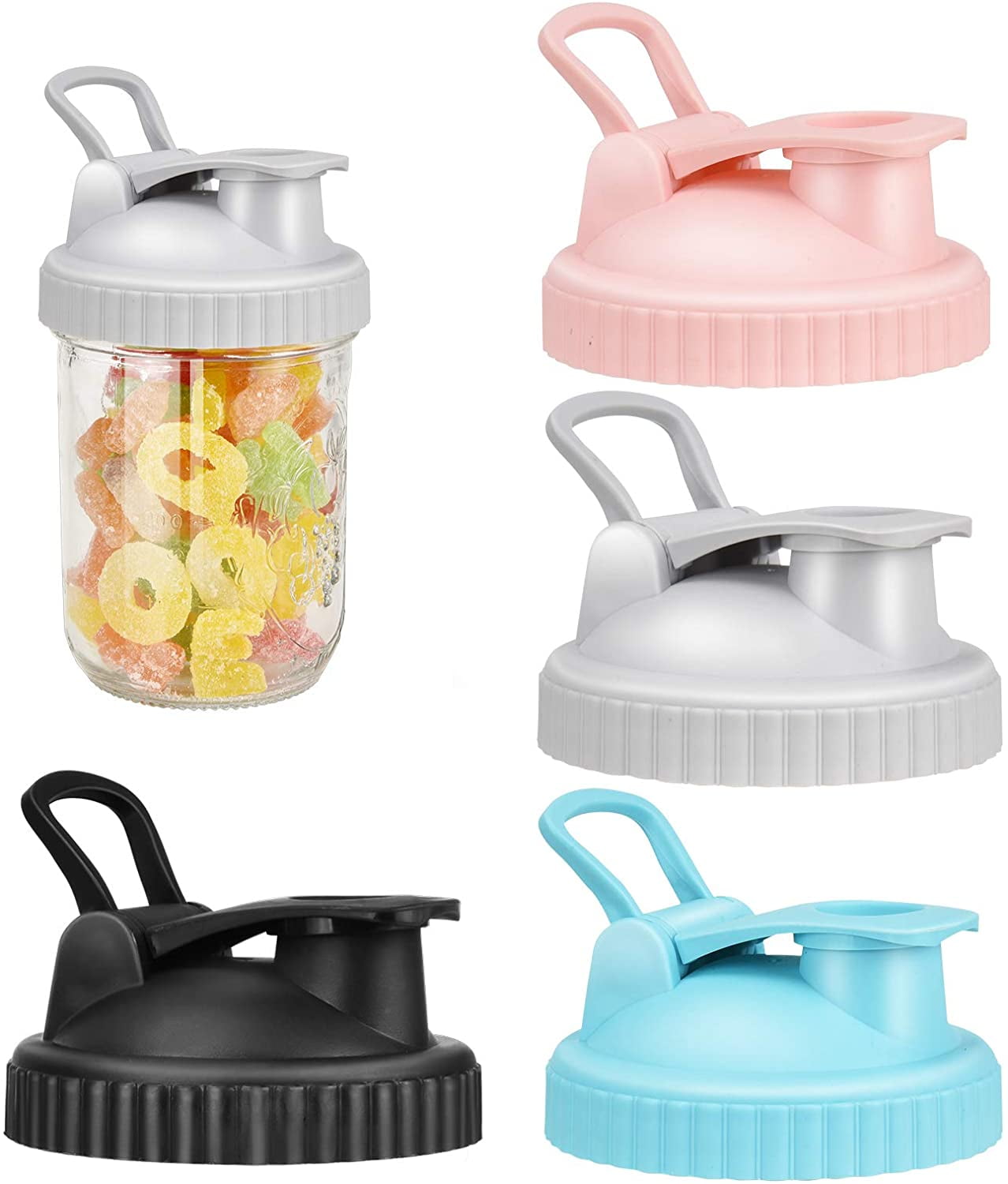 QUARKZMAN Couvercles De Mise En Conserve, 54Pcs - Couvercles De Bocaux