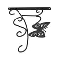 thumbnail image 4 of Outdoor Plant Hangers, Simple Sturdy Easy To Install Hanging Plant Bracket Iron  For Flower Bird Feeder Lanterns, 4 of 8