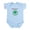 Sky Blue, variant on CafePress - Magic Green Mana Symbol Body Suit - Baby Light Bodysuit, Size Newborn - 24 Months