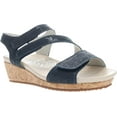 thumbnail image 1 of Propet Women's Millie Espadrille Wedge Sandal  Navy, 1 of 6