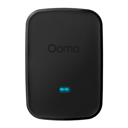Ooma - Home Office Phone Bundle with 2 Lines, 3-Way Conferencing, and Internet Home Phone Service - Black
