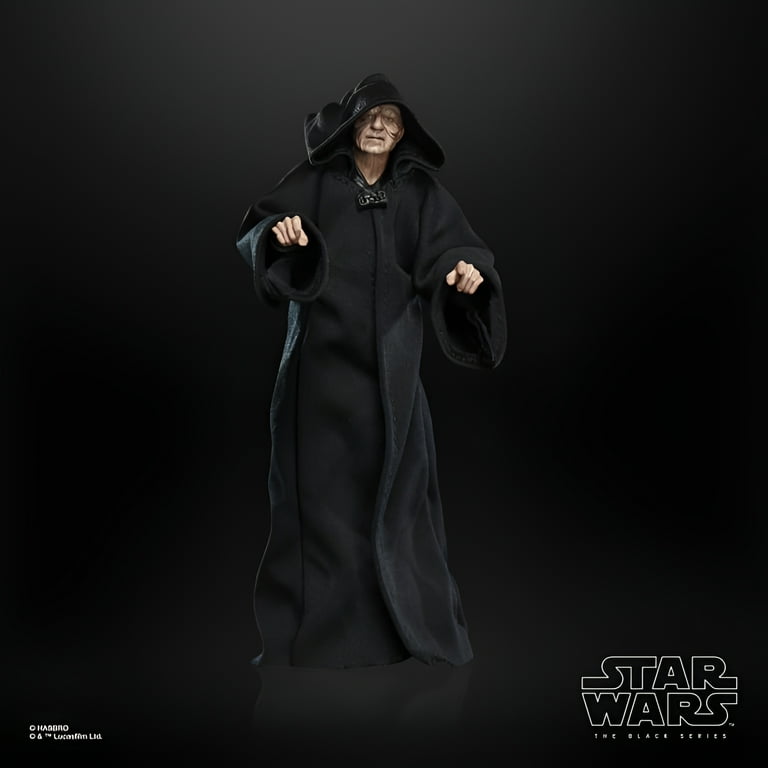 Star Wars Poseable Emperor Palpatine Action Figure - The Black