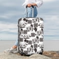 thumbnail image 4 of Wukai Beach Elastic Luggage Cover: Personalized Protection for Your Suitcase - Fits 19~29-inch, Washable & Durable Travel Companion-, 4 of 8