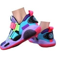 thumbnail image 2 of NIEWTR Toddler Sneakers Lightweight Boys Girls Barefoot Shoes for Walking Running Tennis Playing for Walking, Running, Gym and Fitness Training(A-Purple,2.5), 2 of 8