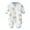 White V, variant on Bovxnpu Baby Girl Bodysuit, Infant Baby Cotton Bodysuits, Child Printing Newborn Button-Neck Long Sleeved Long Rompers 6-9 Months