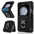 thumbnail image 1 of Funda ATUMP Galaxy Z Flip 5, grado militar, soporte giratorio 360°, 1 of 9