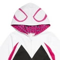 thumbnail image 5 of Marvel Spider-Man Spider-Gwen Ghost Spider Newborn Baby Girls Zip Up Cosplay Coverall Newborn to Little Kid, 5 of 5