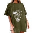 thumbnail image 1 of Blusa de Manga Corta Con Estampado de Sol Y Luna Gótica Vintage Para Hombre Y Mujer Odeerbi ODB181992, 1 of 7