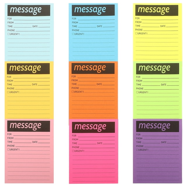 Miangastore 9 Livres de Blocs-Notes Multifonctions pour Usage Quotidien, Blocs-Notes Portables, Autocollants