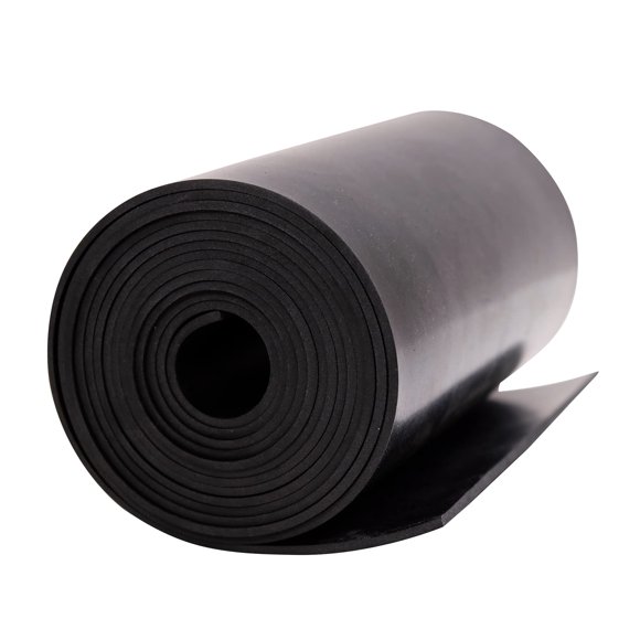 Lámina de goma RAPOLL de neopreno macizo de 3 mm de grosor, 20 cm de ancho x 3 m de largo