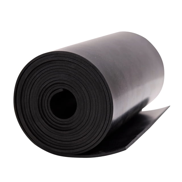 Lámina de goma RAPOLL de neopreno macizo de 3 mm de grosor, 20 cm de ancho x 3 m de largo