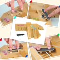 thumbnail image 3 of Finger Toys Skateboards Skatepark Kit Ramp Parts for Tech Deck Fingerboard Mini Finger Skateboard Fingerboards Ultimate Parks (5pcs), 3 of 4