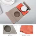 thumbnail image 3 of Portable Camera Protective Case Retro Style Full Camera Case Carry Bag Opening Bottom Design with Shoulder Strap Replacement for Fujifilm X100VI Camera, 3 of 9