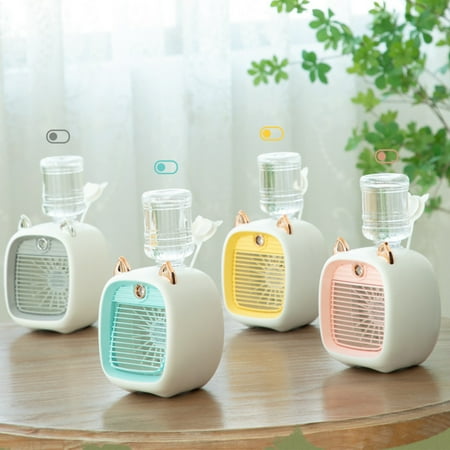 

QIPOPIQ Clearance fan Fan Mini Water Air-conditioning Fan USB Fan Desktop Turbo Spray Humidification Cooler